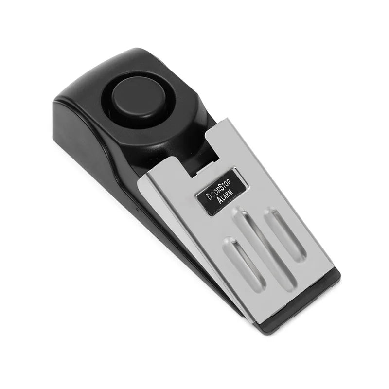SafeGuard™ 120dB Wireless Door Stop Alarm – Portable Anti-Theft Wedge for Home, Hotel & Travel |