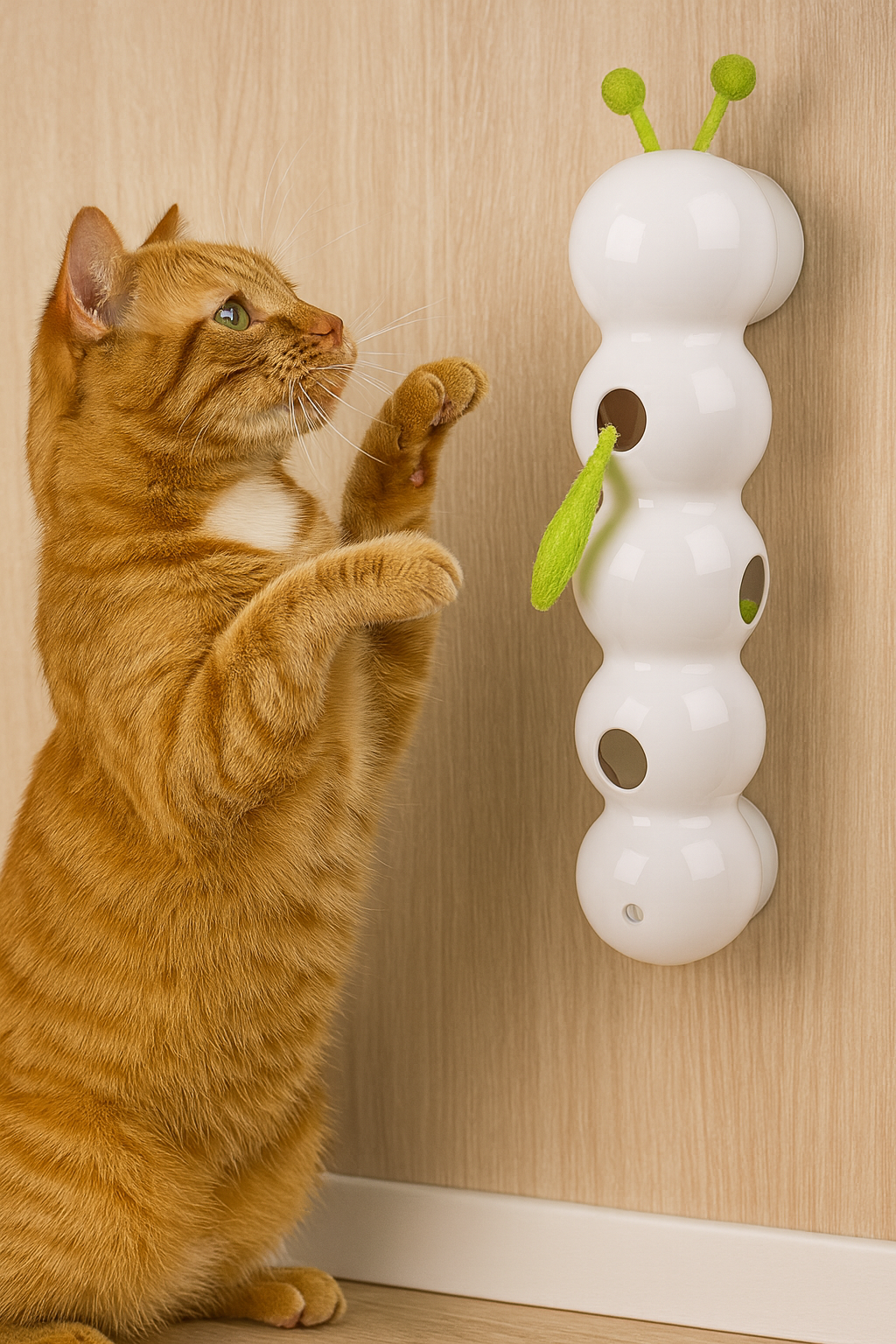🐾 NEXTVIRAL™ SMART CAT PRO – JUGUETE INTERACTIVO AUTOMÁTICO CON SENSOR DE MOVIMIENTO 💚😺