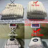 VeluSoft™ Luxe Blanket | Manta de Piel Sintética Tipo Conejo – Cálida, Esponjosa y Premium para Sofá o Cama 🩶❄️