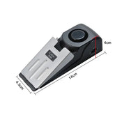 SafeGuard™ 120dB Wireless Door Stop Alarm – Portable Anti-Theft Wedge for Home, Hotel & Travel |