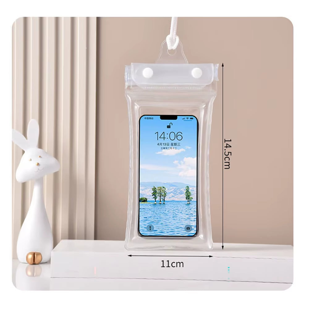 NextiViral™ Waterproof Phone Pouch – Floating Dry Bag Case for Smartphones up to 6.8&