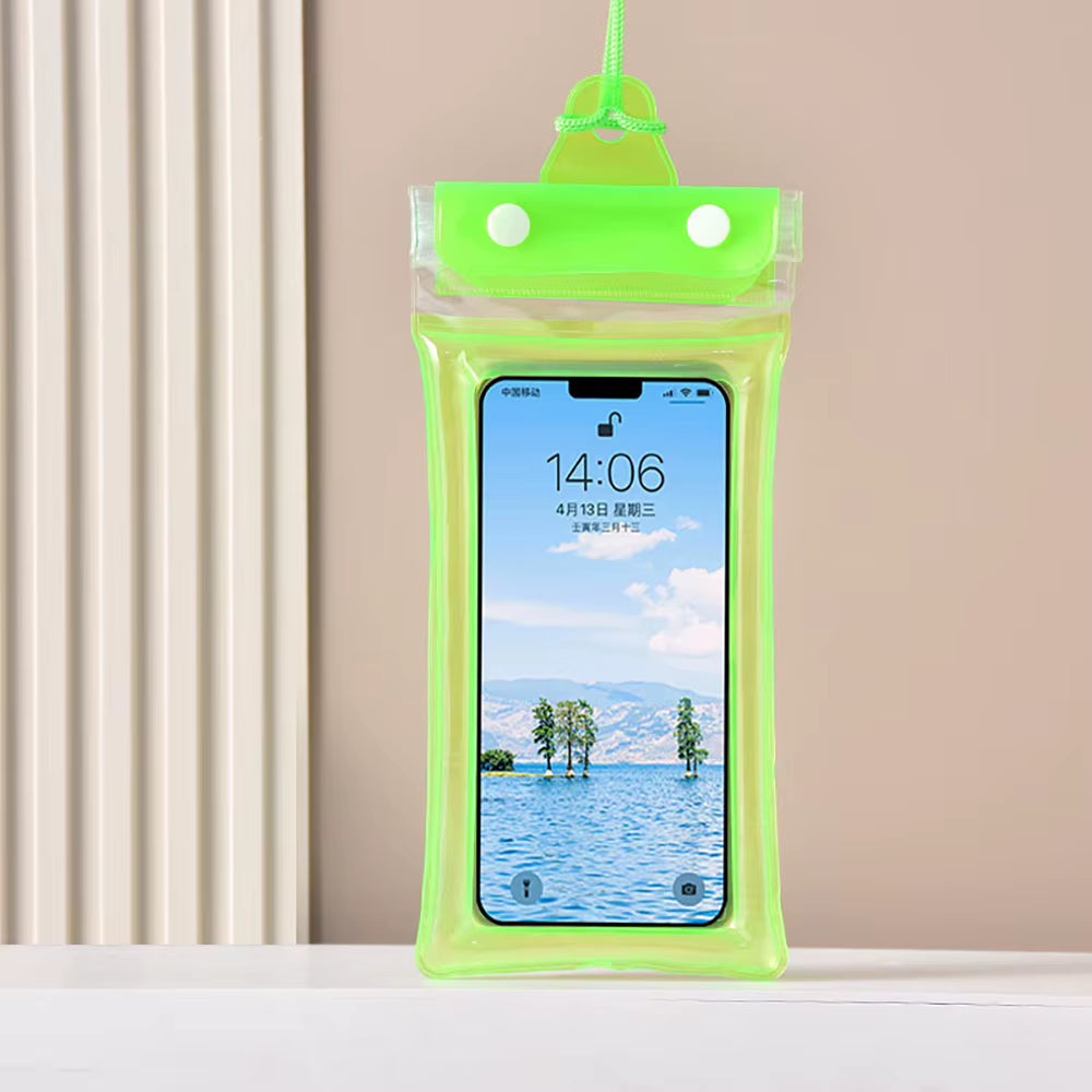 NextiViral™ Waterproof Phone Pouch – Floating Dry Bag Case for Smartphones up to 6.8&