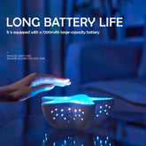 🌌 ViraGlow™ Dream Projector – Lámpara Ambiental Recargable y Decorativa para Hogar, Niños y Fiestas ✨