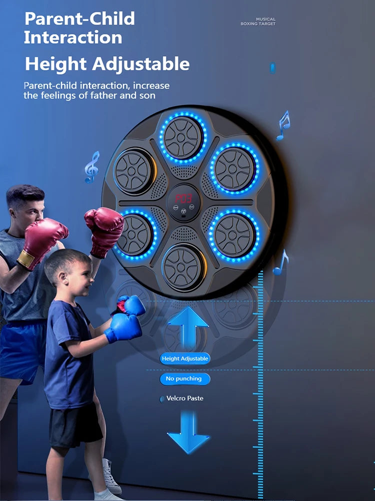 🥊 ViraBeat™ Smart Boxing Trainer – Entrena al Ritmo de la Música 🎵💪