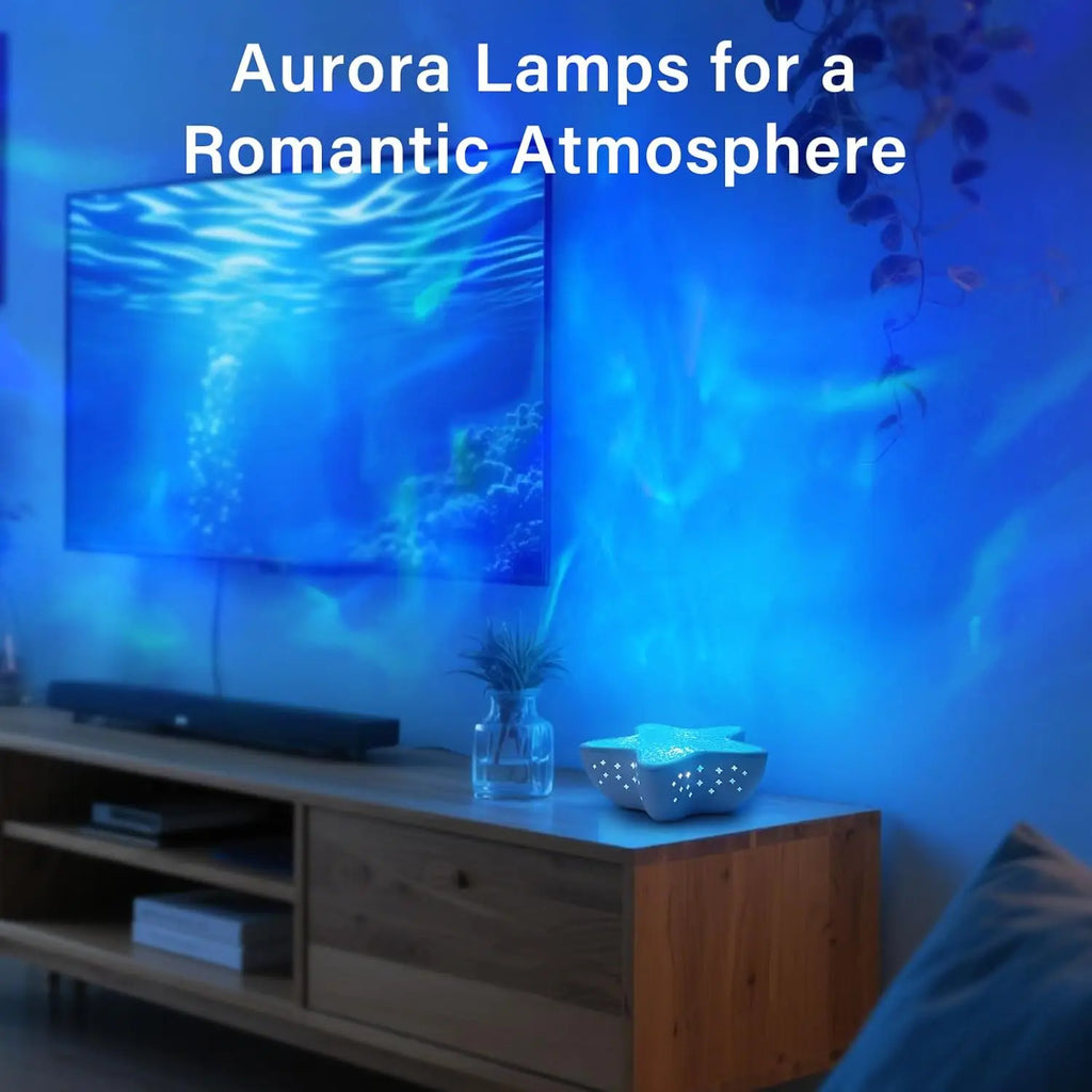 🌌 ViraGlow™ Dream Projector – Lámpara Ambiental Recargable y Decorativa para Hogar, Niños y Fiestas ✨