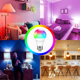 Phopollo Multicolor Smart Bulbs – Alexa/Google Powered