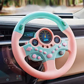 DriveJoy™ Kids Steering Wheel | Volante de Conducción Infantil con Luces y Sonidos Realistas – Juguete Interactivo para Niños 🚗🎶
