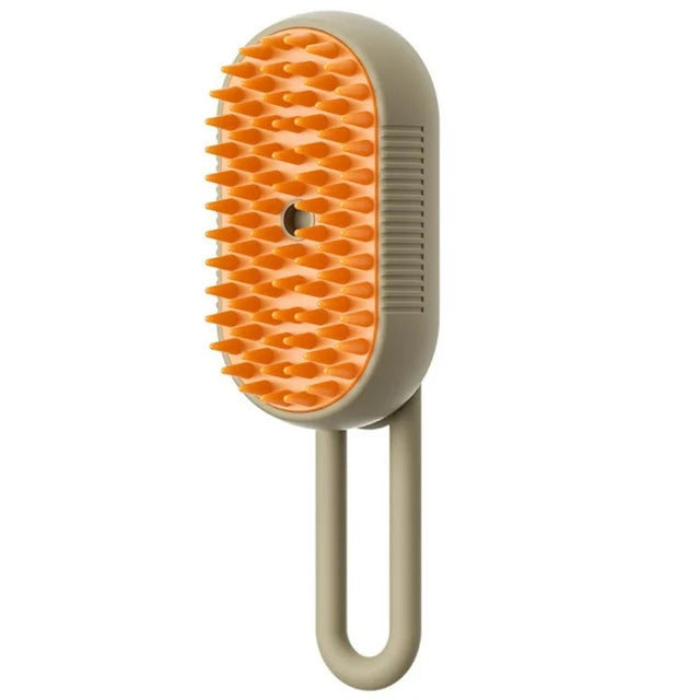 NextViral™ SteamGroom Pro – 3-in-1 Electric Pet Brush with Steam Cleaning & Massage 💚🐾