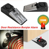 SafeGuard™ 120dB Wireless Door Stop Alarm – Portable Anti-Theft Wedge for Home, Hotel & Travel |